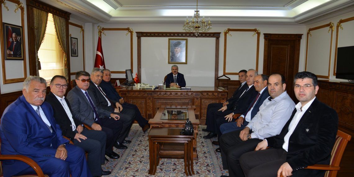 Mucur TSO Yönetim Kurulu, Valimiz Sayın İbrahim Akın’a hayırlı olsun ziyareti